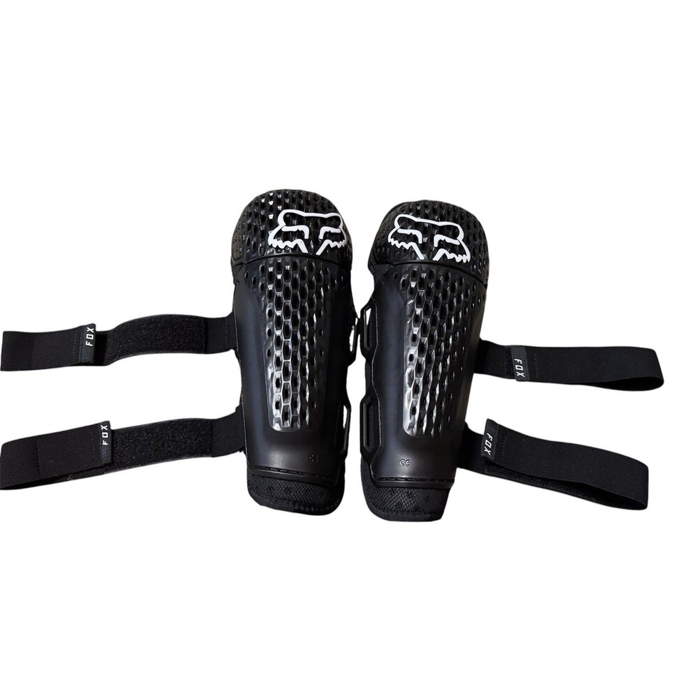 Fox Racing  Youth Titan Knee/Shin Guards for Morocross Black See Measurements